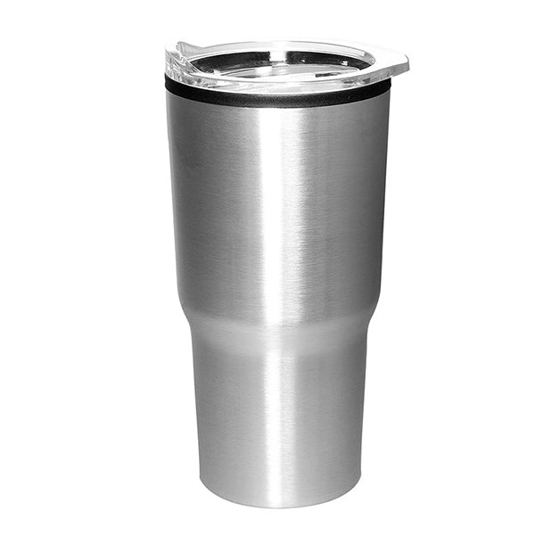Insulated double-walled tumbler.