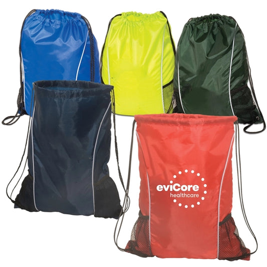 Polyester drawstring backpack