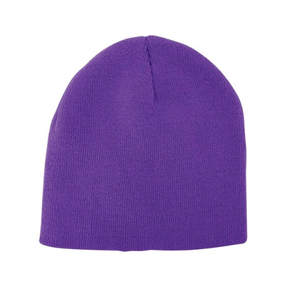 100% Knitted White Beanie