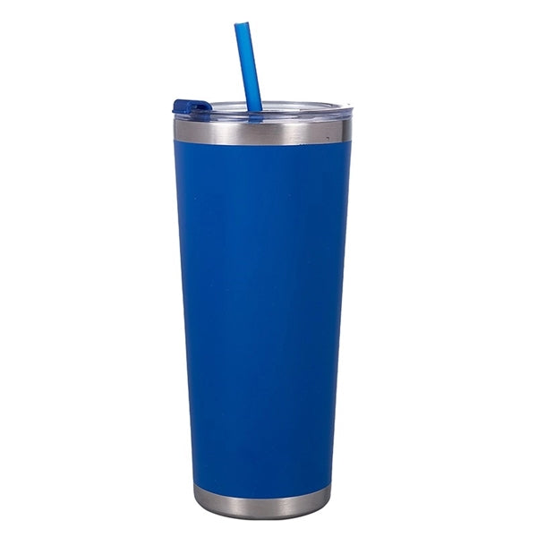 20 Oz. Matte Finish Stainless Steel Tumbler