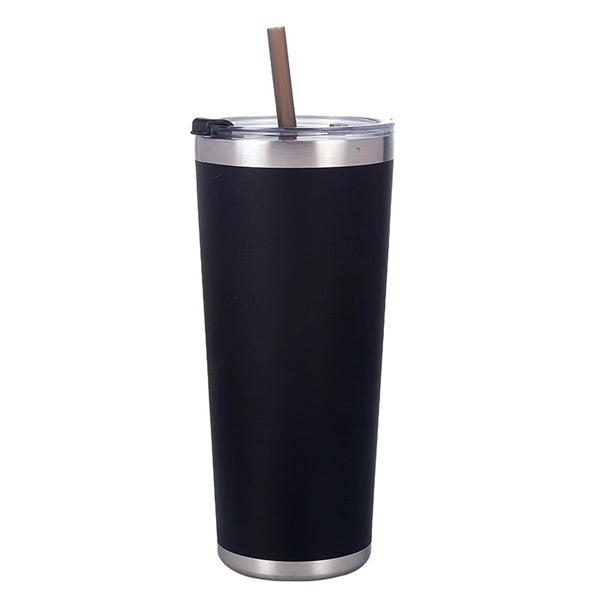 20 Oz. Matte Finish Stainless Steel Tumbler