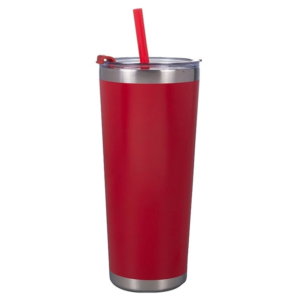 20 Oz. Matte Finish Stainless Steel Tumbler