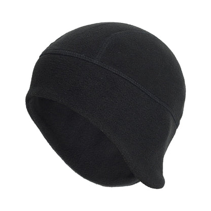 Polar Fleece Beanie Hat Warm Earmuffs Cap