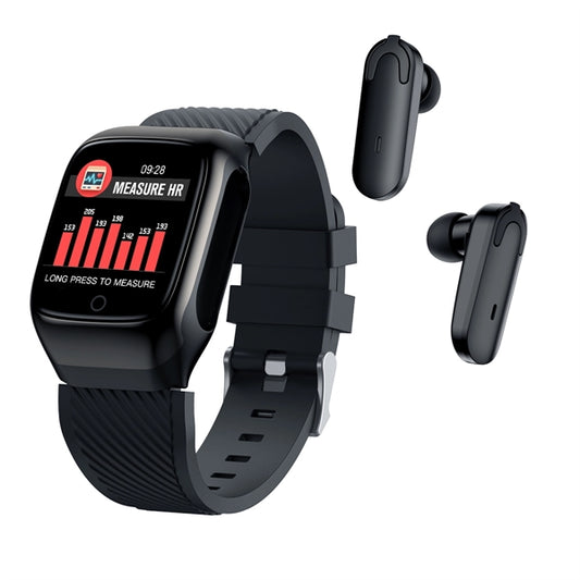 Smart Watch with Bluetooth Wireless Earbuds Inside
