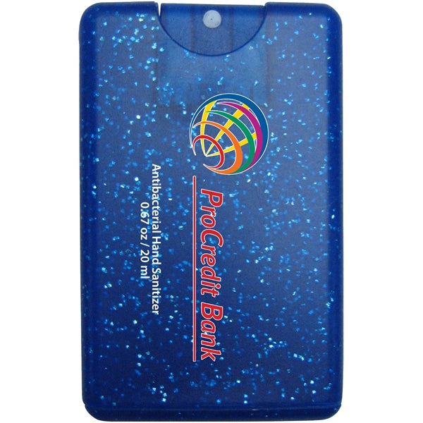 Sparkle/Bling Credit Card Antibacterial Hand Sanitizer