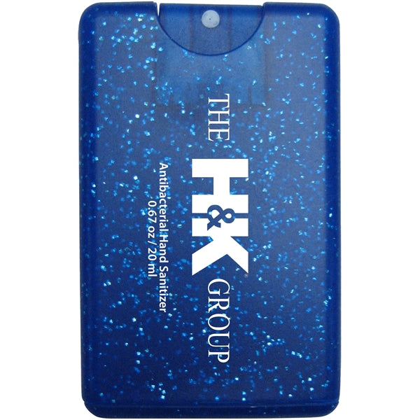 Sparkle/Bling Credit Card Antibacterial Hand Sanitizer