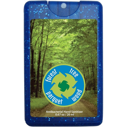 Sparkle/Bling Credit Card Antibacterial Hand Sanitizer