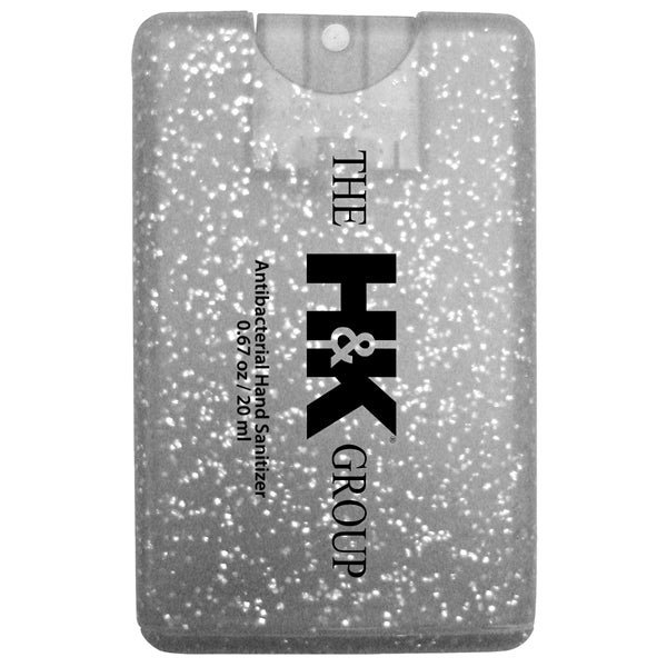 Sparkle/Bling Credit Card Antibacterial Hand Sanitizer