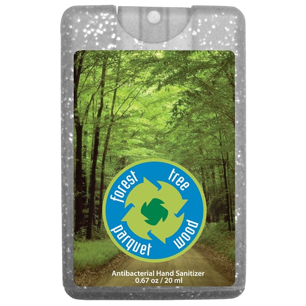 Sparkle/Bling Credit Card Antibacterial Hand Sanitizer
