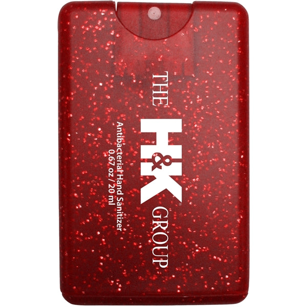 Sparkle/Bling Credit Card Antibacterial Hand Sanitizer