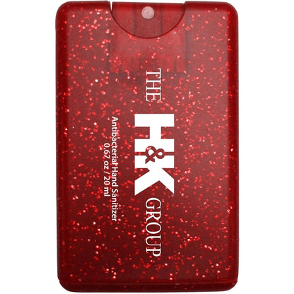 Sparkle/Bling Credit Card Antibacterial Hand Sanitizer