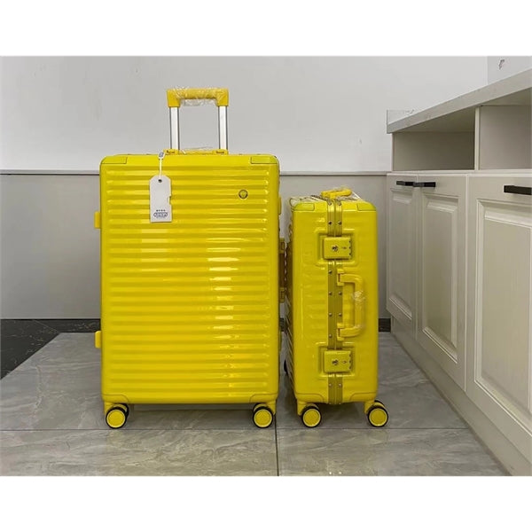 20" aluminum Universal Wheel Suitcase Luggage