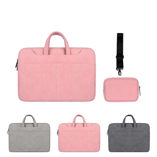 Leather Laptop Briefcase