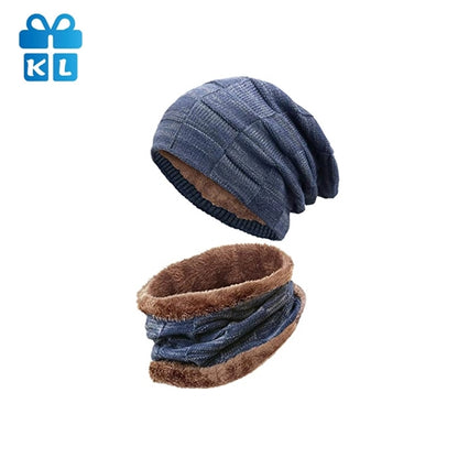 Winter Beanie Hat Scarf Set For Adults And Children