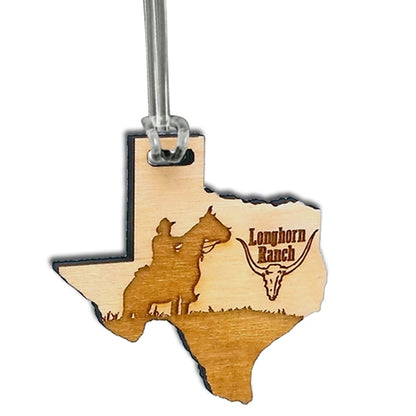 Custom Laser Etched Birch Bag Tags
