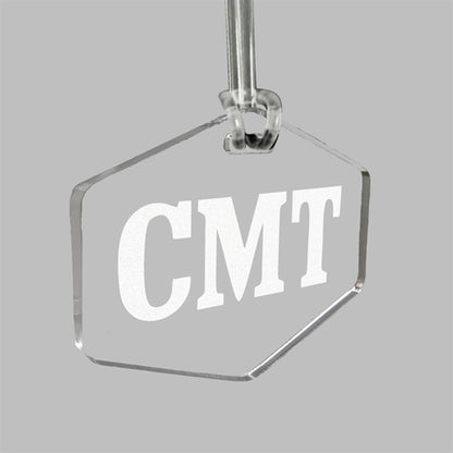 Custom Acrylic Laser Etched Bag Tag