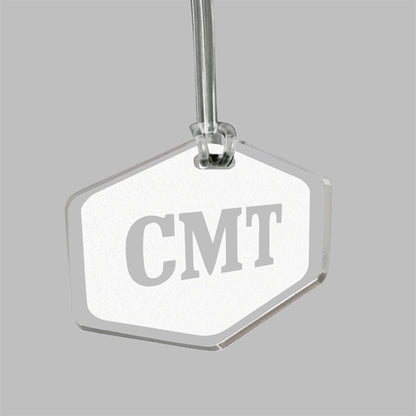 Custom Acrylic Laser Etched Bag Tag