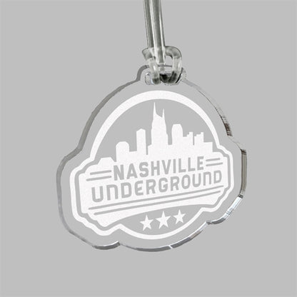 Custom Acrylic Laser Etched Bag Tag