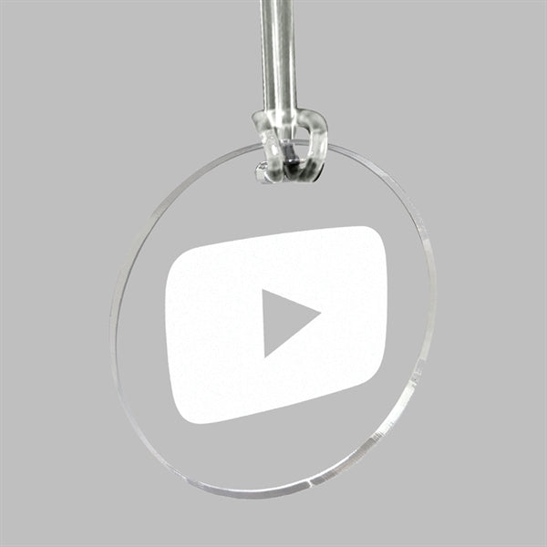Custom Acrylic Laser Etched Bag Tag
