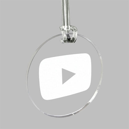 Custom Acrylic Laser Etched Bag Tag
