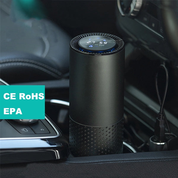 Digital Display HEPA Car Air Purifier