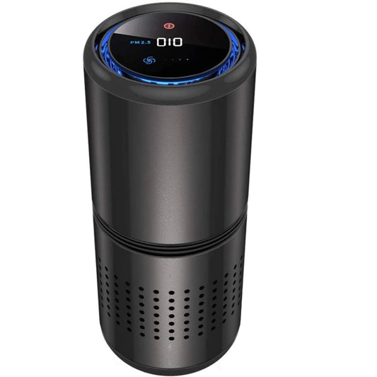 Car Air Purifier Mini Portable Ionizer With DIY Aroma Sponge