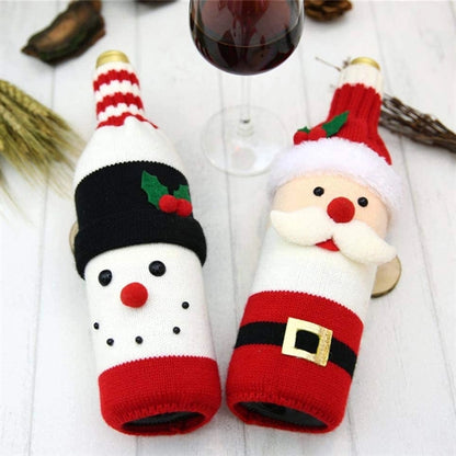 Christmas Sweater Wine Bottle Cover