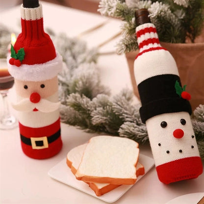 Christmas Sweater Wine Bottle Cover