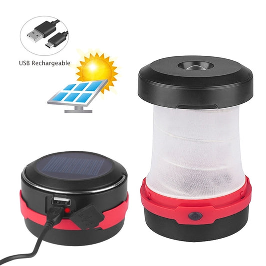 Solar Rechargeable Collapsible LED Lantern