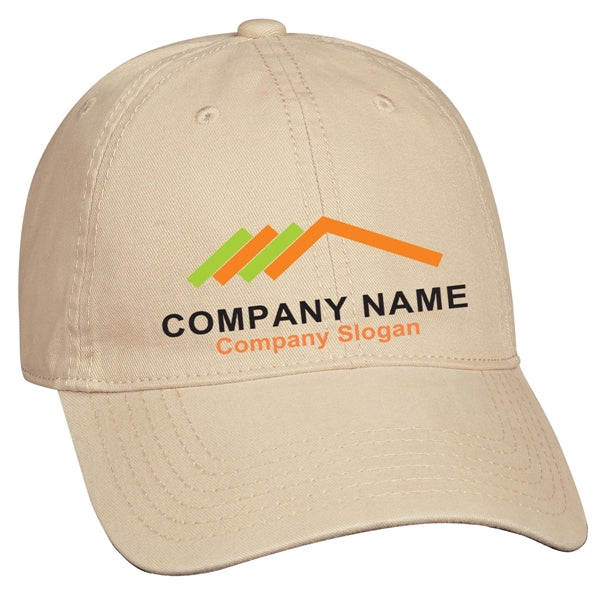 Classic Washed Cotton Cap with 6 Panel