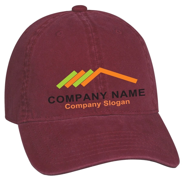 Classic Washed Cotton Cap with 6 Panel
