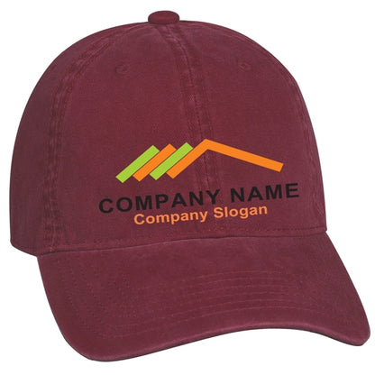 Classic Washed Cotton Cap with 6 Panel