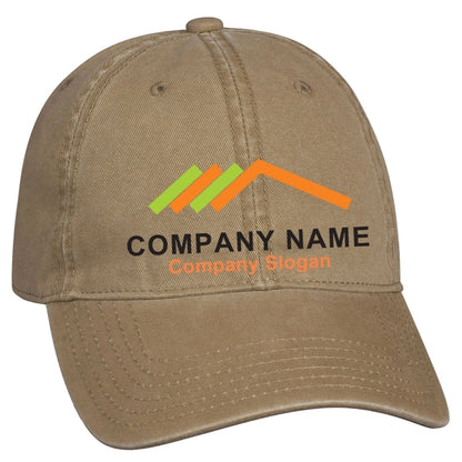 Classic Washed Cotton Cap with 6 Panel