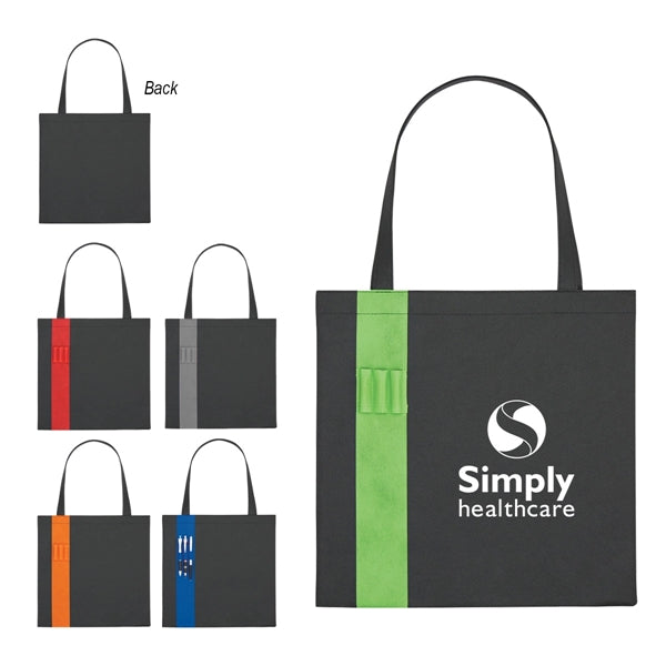 Striped Tote Bag