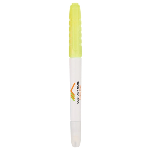 2-in-1 Highlighter and Eraser Combo