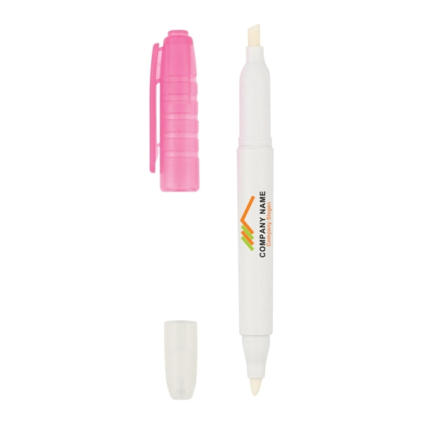 2-in-1 Highlighter and Eraser Combo