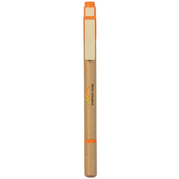 Eco-friendly Pen and Highlighter Combo