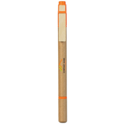 Eco-friendly Pen and Highlighter Combo