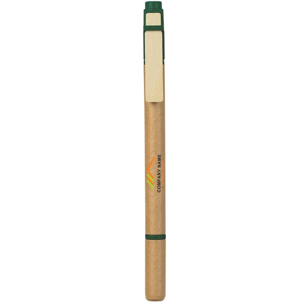 Eco-friendly Pen and Highlighter Combo