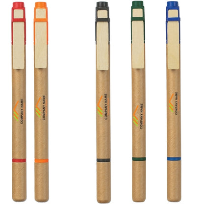 Eco-friendly Pen and Highlighter Combo