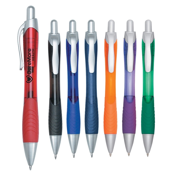 Ballpoint Pen with Rubber Grip