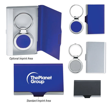 Business Card Case and Key Chain Combo