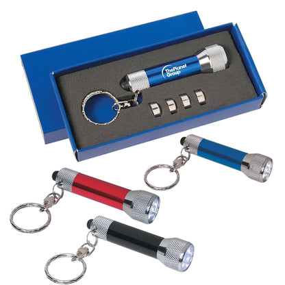 Miniature Flashlight Key Chain