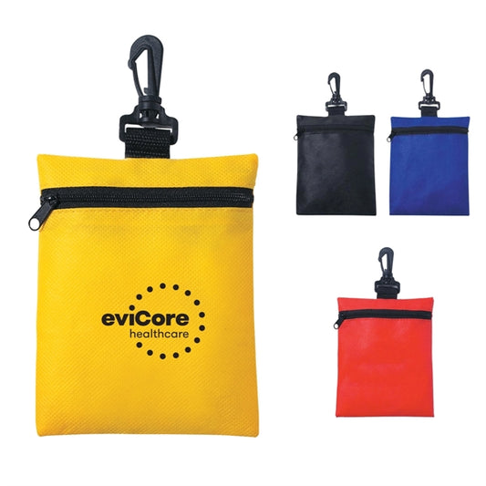 Zippered Clip-On Pouch