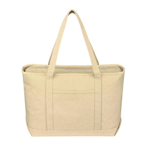 24 oz. Cotton Canvas Yacht Tote Bag