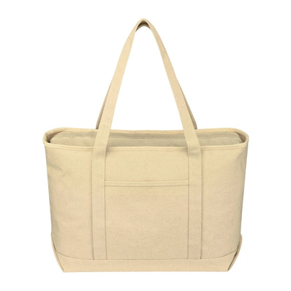 24 oz. Cotton Canvas Yacht Tote Bag