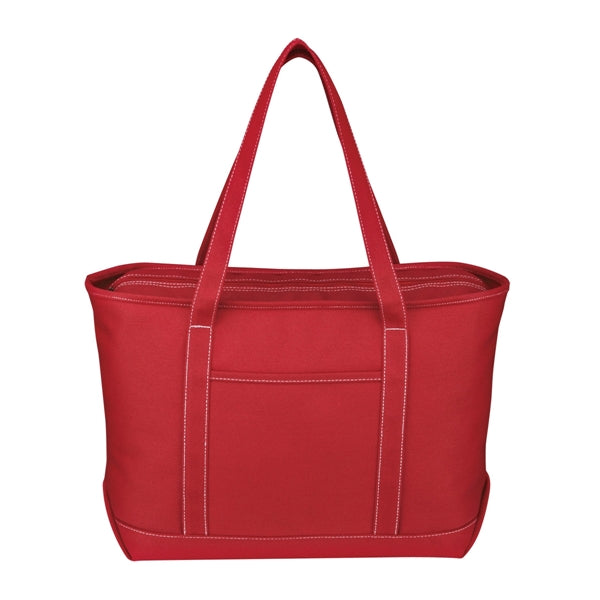 24 oz. Cotton Canvas Yacht Tote Bag