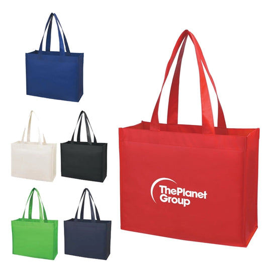 Matte Laminated Non-Woven Shopper Tote Bag