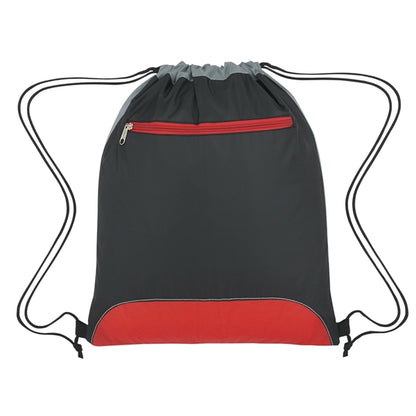 Two-Toned Classic Drawstring Pack