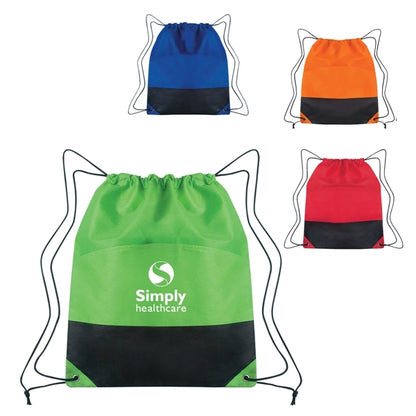 Dual Colored Sporting Knapsack